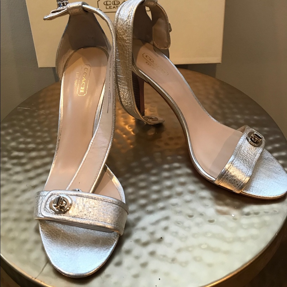 Coach Harleigh Cuba Metallic Sandal